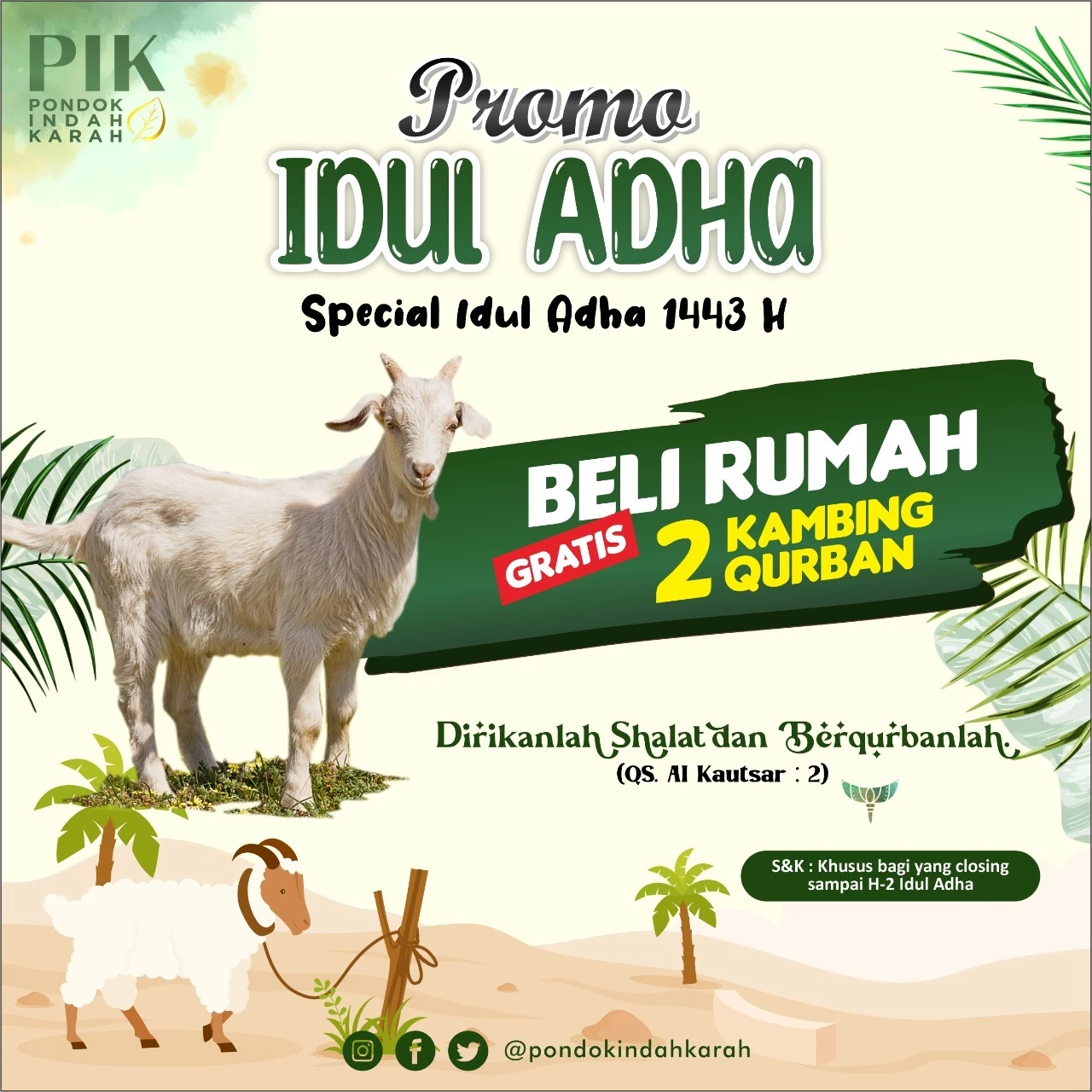 promo pondok indah karah